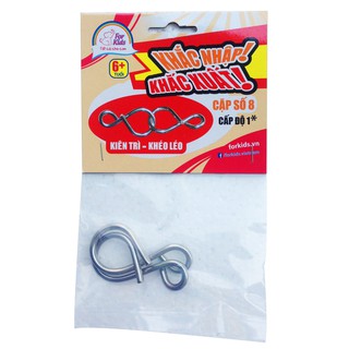 Đồ chơi giáo dục Việt For Kids - Khắc nhập! Khắc xuất! - Cặp số 8 - FKS-088