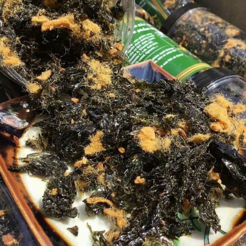 RONG BIỂN SẤY CHÀ BÔNG( hộp 150g)