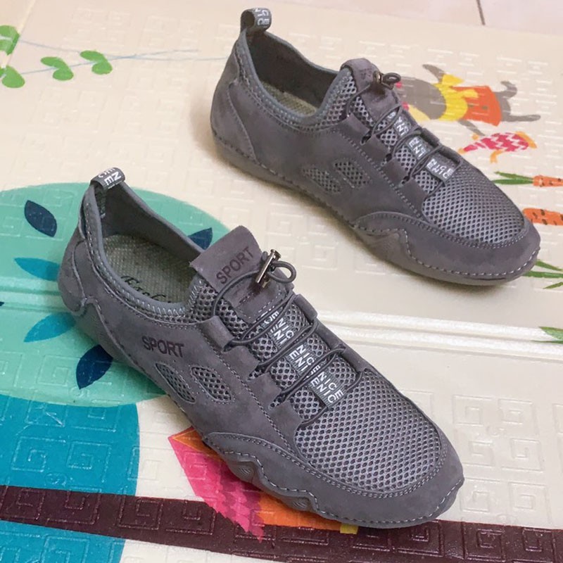 Giày Thể Thao Nam Da Lộn Sport Cao Cấp Đẹp Mê Li