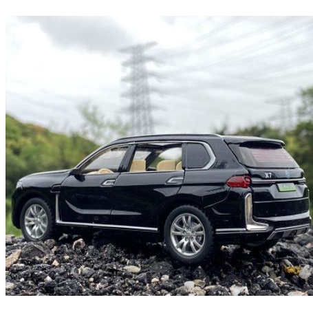 Mô hình ô tô SUV BMW X7 kim loại 1:32 xe hơi đồ chơi trưng bày mở được cửa oto mini quà tặng trẻ em vỏ sắt o to Chezhi
