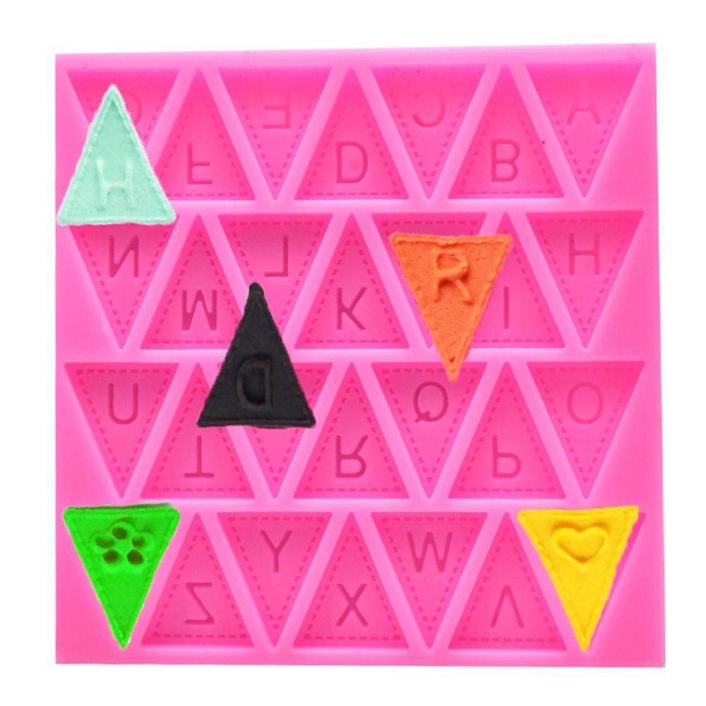 Khuôn Silicone Làm Bánh Hình Chữ Cái Từ A-Z DIY