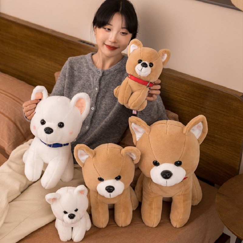 Gấu bông chó Shiba Inu siêu đẹp, siêu dễ thương - Thú nhồi bông cao cấp, đồ chơi sang trọng
