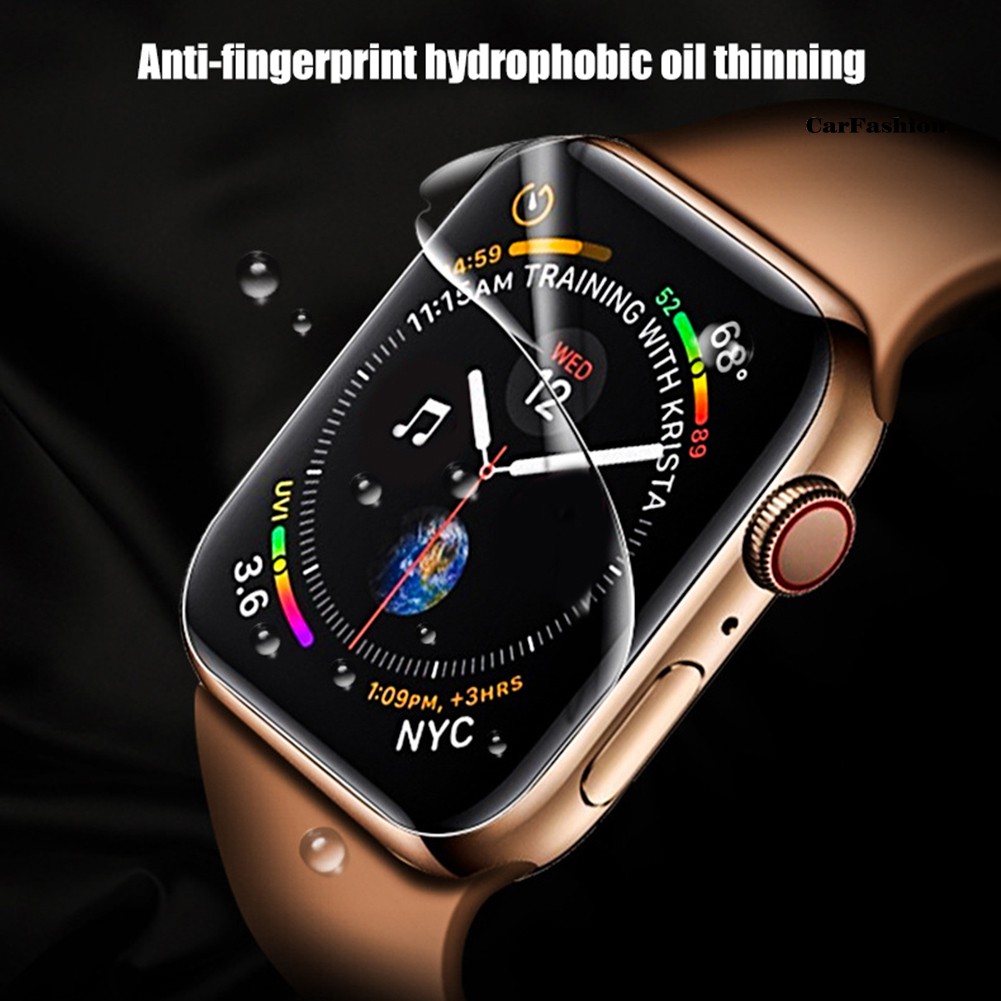 Xxx Set 3 Miếng Dán Bảo Vệ Màn Hình Đồng Hồ Thông Minh Iwatch 1 / 2 / 3 / 4 38 / 40 / 42 / 44mm