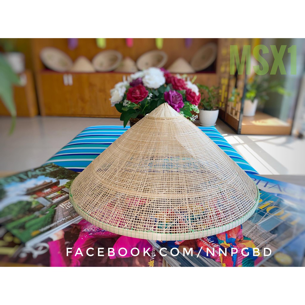 Khung nón lưới (nón xương) ngựa Phú Gia Bình Định, chụp ảnh áo dài..