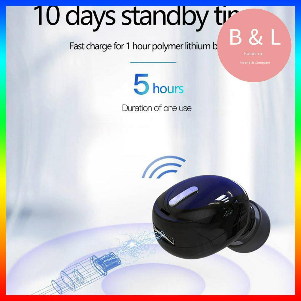 Tai nghe nhét tai không dây 5.0 âm thanh hifi phong cách thể thao có mic