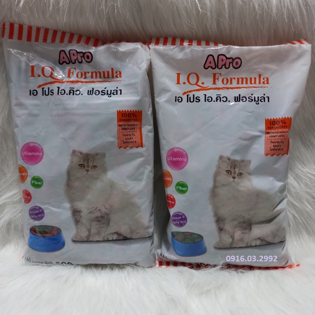 Thức ăn cho mèo IQ Formula 500gr