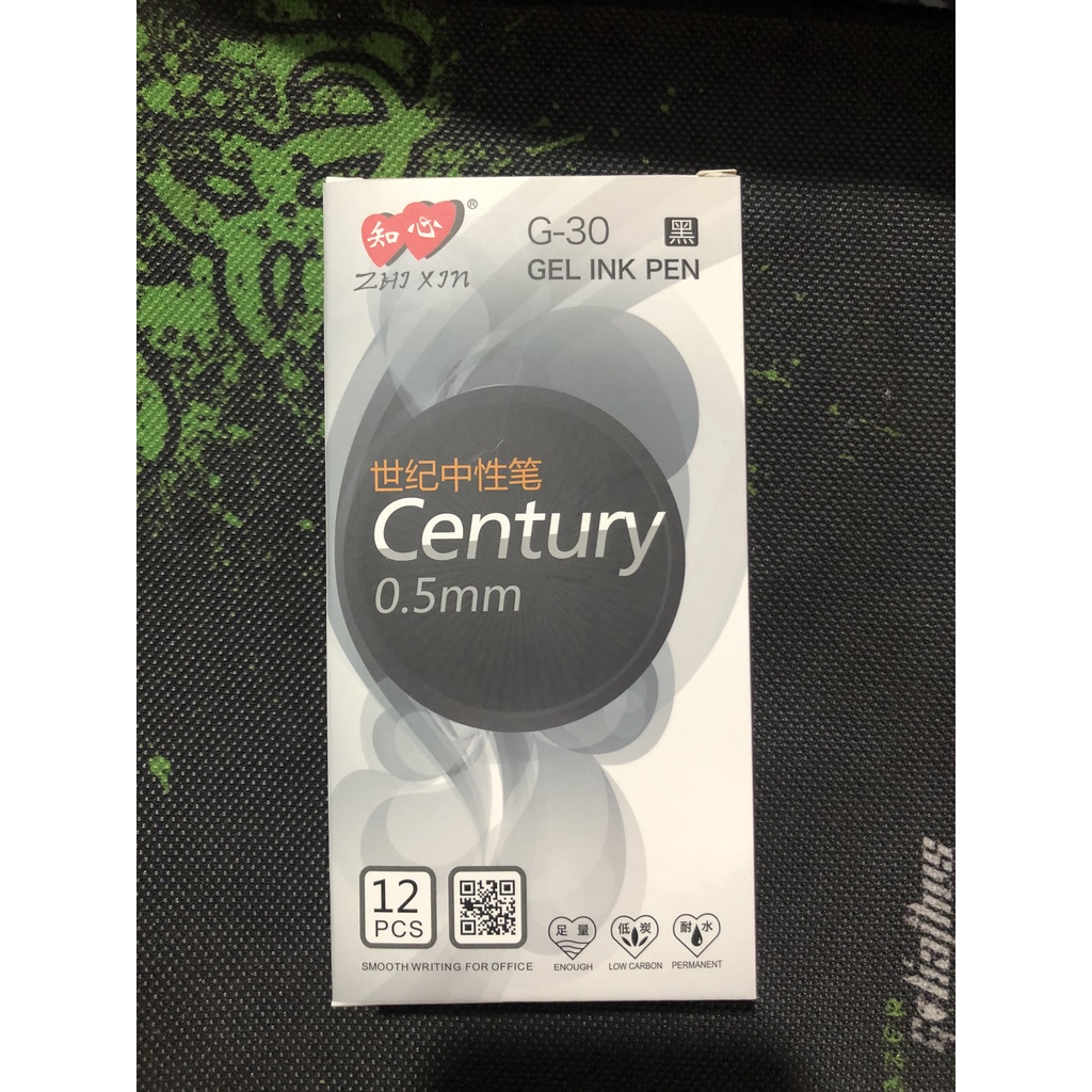 Hộp 12 Bút Bi Nước Century G-30 0.5mm
