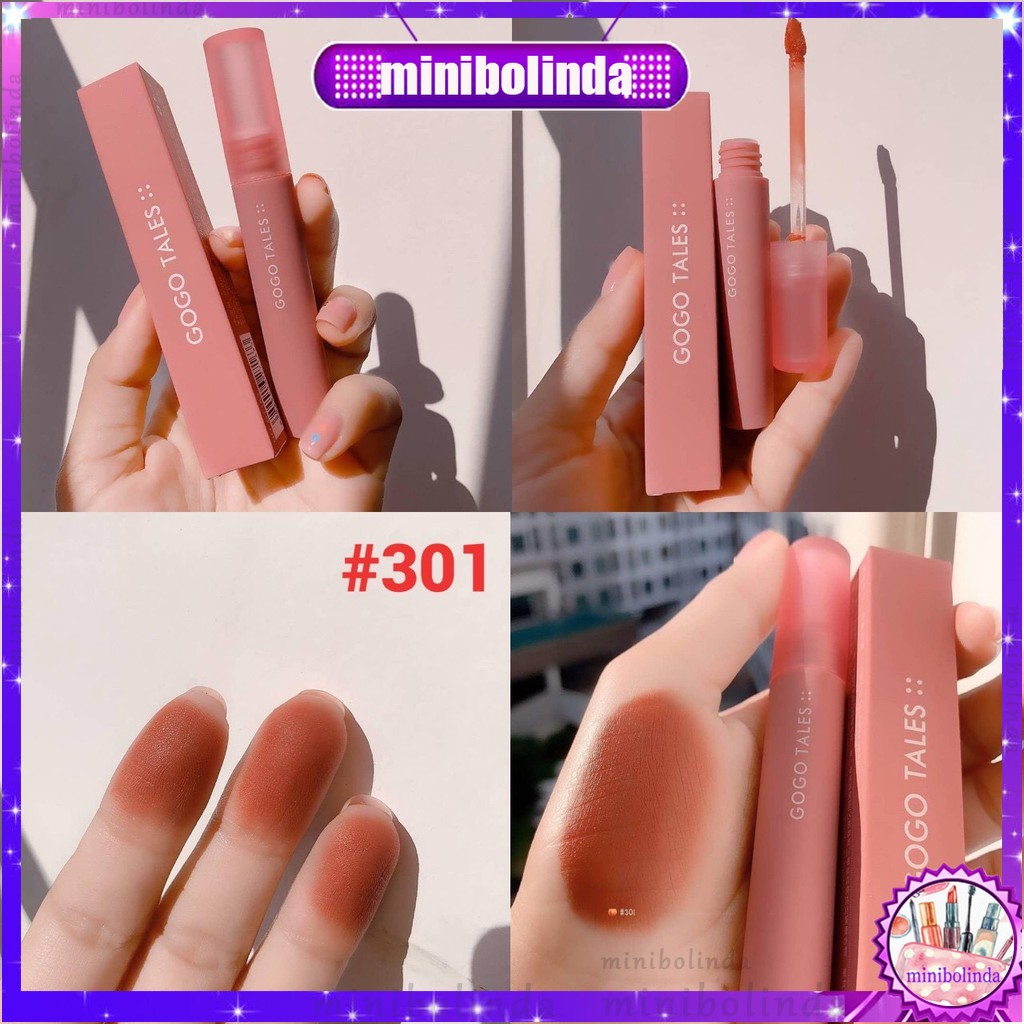 [ HOT NEW ] Son Kem Lì Mịn Môi GOGOTALES Air Velvet Lip Gloss