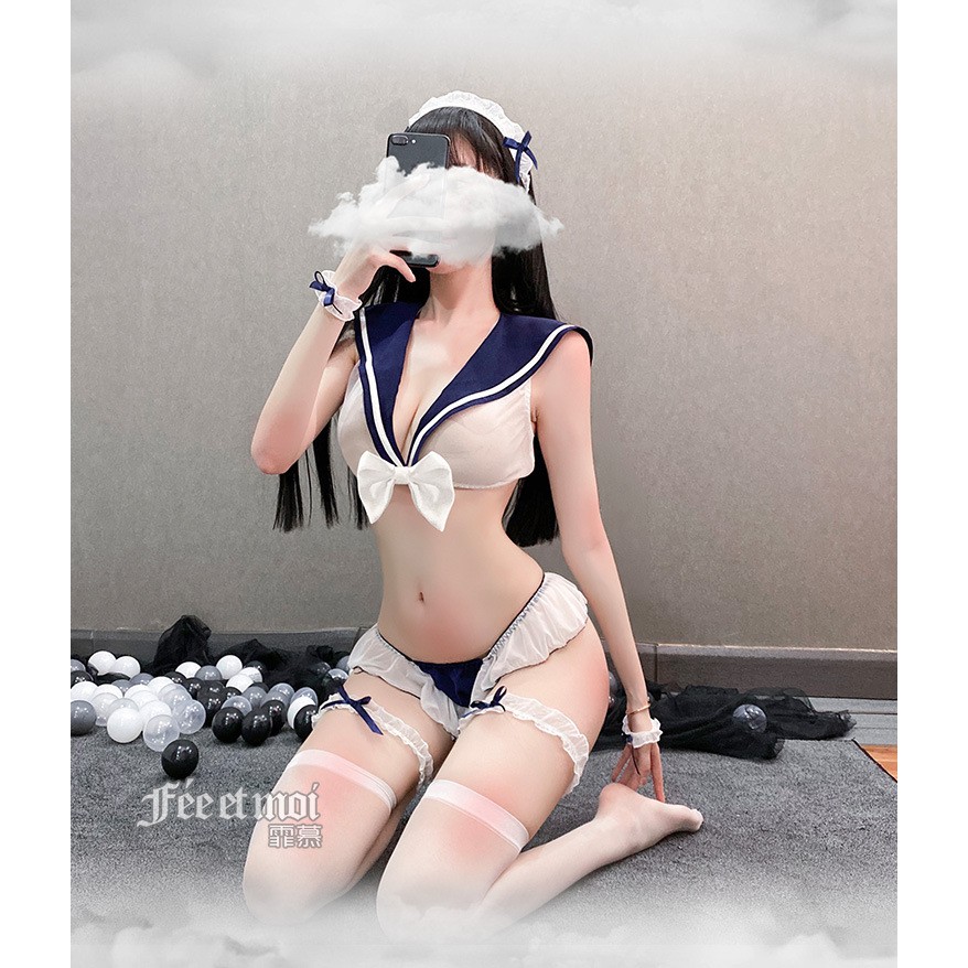 HOT Đồ lót ngủ cosplay thuỷ thủ sexy TL2015