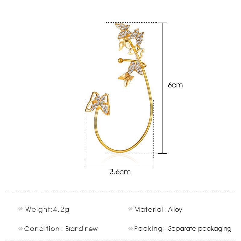 Set of Cute Butterfly Earrings for Women