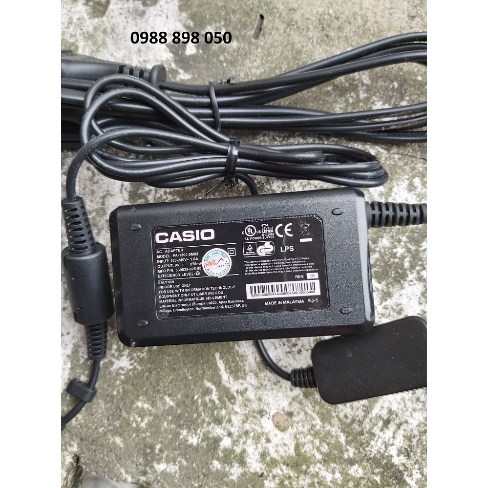 adapter nguồn đàn Casio LK-55 LK57