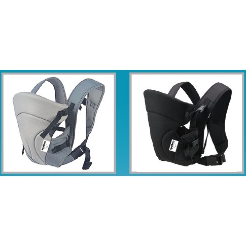 Địu em bé 3 tư thế có đỡ cổ sơ sinh - THOÁNG KHÍ-CHỐNG GÙ cho bé ComfyBaby CF-BK010 siêu gọn nhẹ - bảo hành 12 tháng