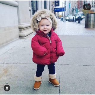Áo khoác zara đỏ cho bé