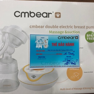 Máy hút sữa điện đôi Cmbear