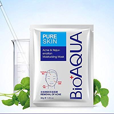 Lẻ 01 Miếng giảm Mụn Đỏ Mask Pure Skin Bioaqua