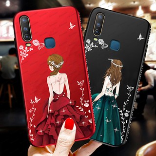 Soft Case VIVO Y11 Y15 Goddess Diamond Blind Case TPU Covers
