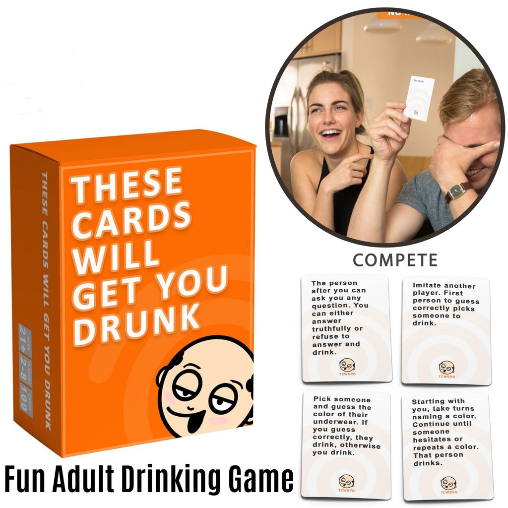 BOARDGAME UỐNG BIA VUI NHỘN THESE CARDS WILL GET YOU DRUNK_GAME NHÓM