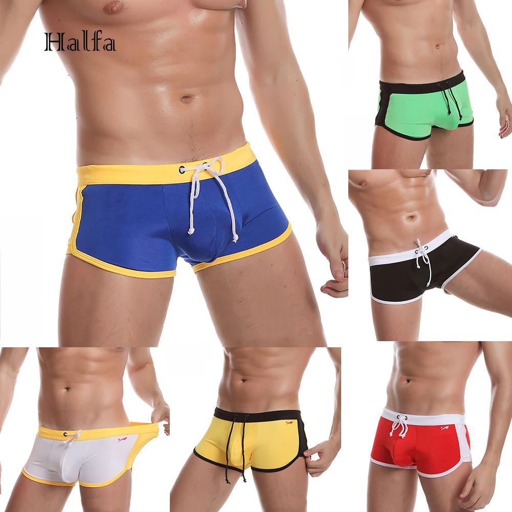 Quần bơi dây rút co giãn thoáng khí nam giới