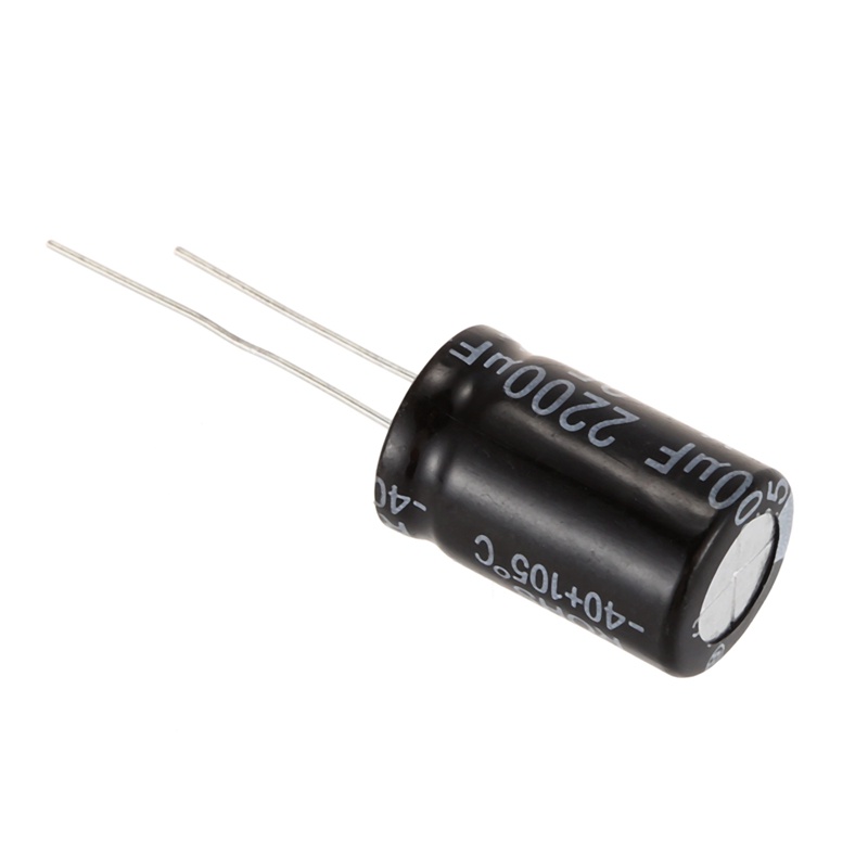 Set 10 Tụ Điện Nhôm 2200uF 25V 1.3*1.3*2.1cm Chuyên Dụng