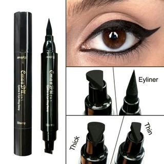 Bút kẻ mắt định hình 2 đầu EYESLINER | Bút kẻ mắt trang điểm chống nước lâu trôi tiện dụng dành cho nữ