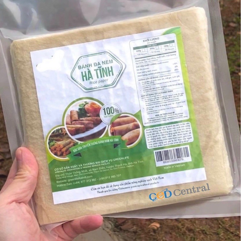 Bánh ram Hà Tĩnh ( Vỏ ram ) - Loại Đặc biệt - 500g