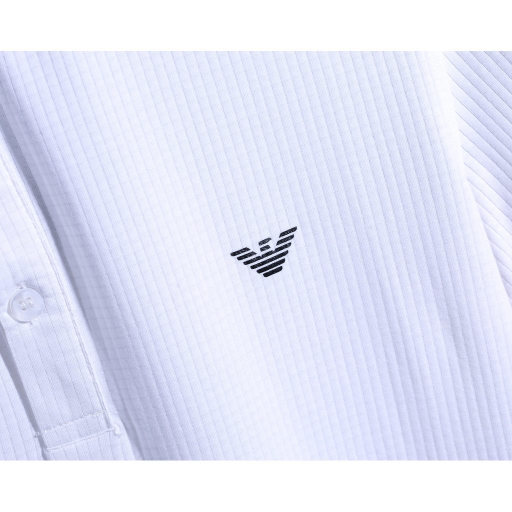 Original 2021 Latest AJ Armani Men's Blue Short Sleeve Polo Shirts Size: M-3XL 003268
