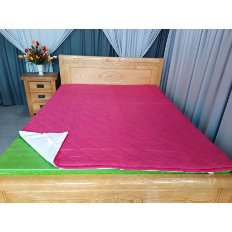 Tấm lót đa năng bảo vệ nệm kiêm chống thấm vải cotton 100% cao cấp