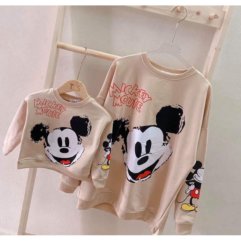Áo đôi mickey dành cho mẹ và bé