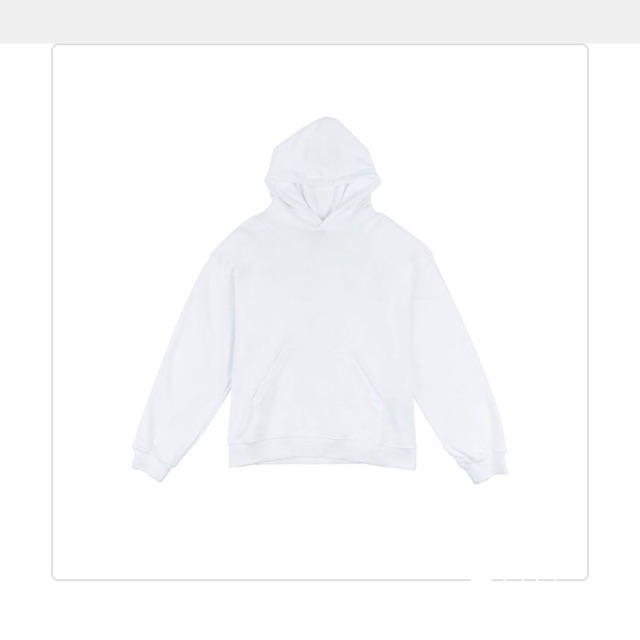 CLOWNZ Hoodie Basic White