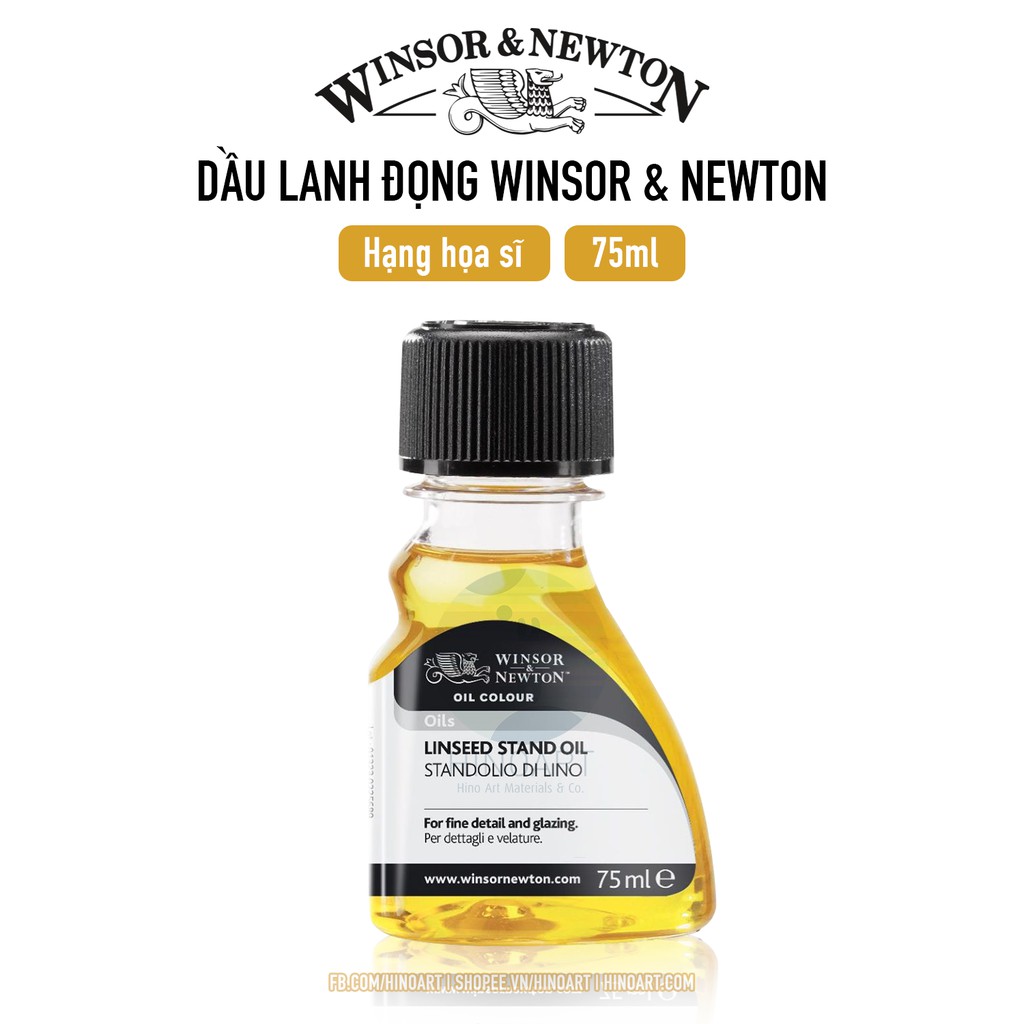 Dầu lanh đọng Winsor&amp;Newton Linseed Stand Oil 75ml