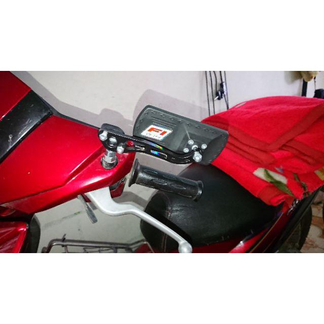 Gương xe máy hình chữ nhật, gương nhỏ chiếu hậu dùng cho mọi loại xe an toàn chắc chắn