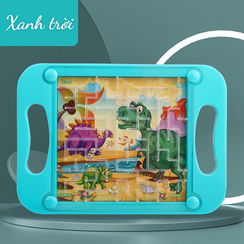 Bộ Đồ Chơi Mê Cung Bi Sắt Tìm Đường Thông Minh Cho Bé Giáo Dục Sớm