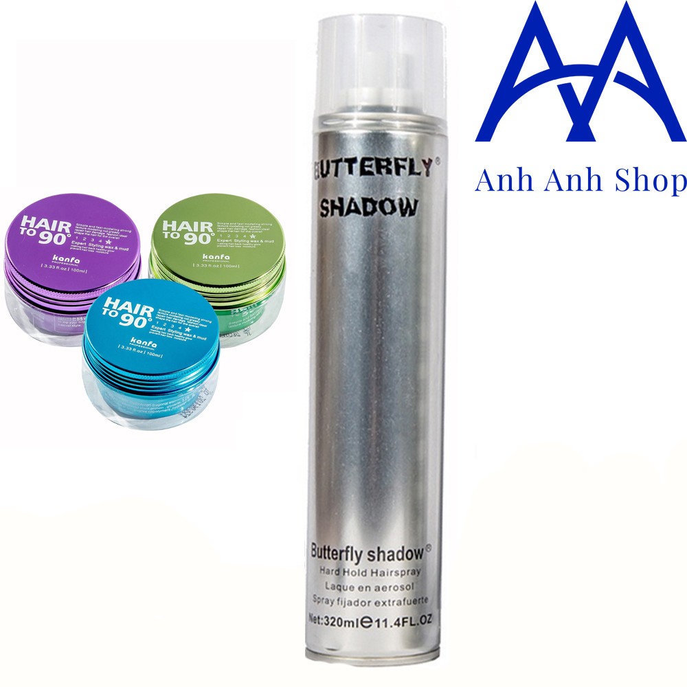 Combo Gôm Shadow 320ML và Sáp Kanfa