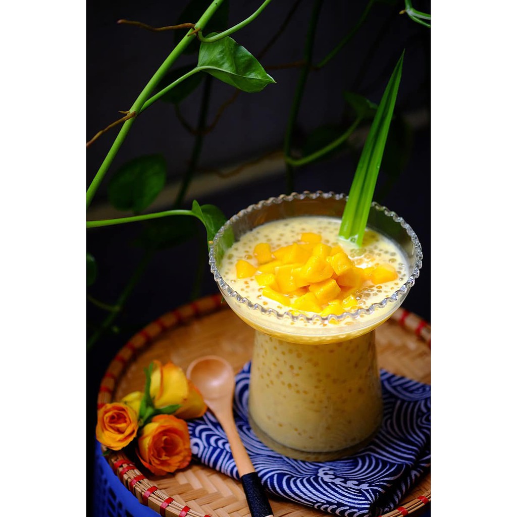 Trân châu Thái hạt nhỏ 400g (Bột báng)