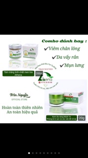 Combo trị da rắn và viêm chân lông