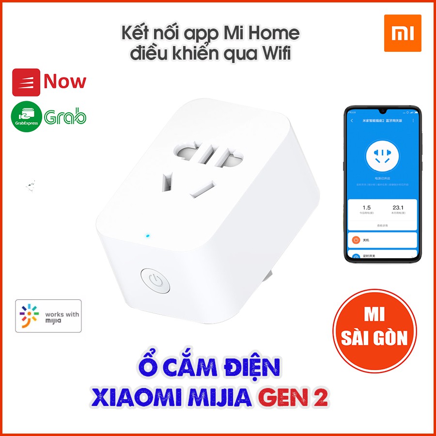 Ổ cắm thông minh Xiaomi Mijia Gen 2 ZNCZ07CM