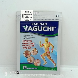 Cao dán yaguchi gói 5 miếng 7,5 x 10cm