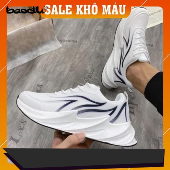 Giày thể thao nam, giày vải nam đế sóng 3D cao cấp 2920