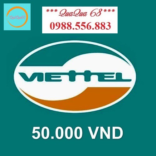 Thẻ Cào Viettel 50K Siêu Rẻ