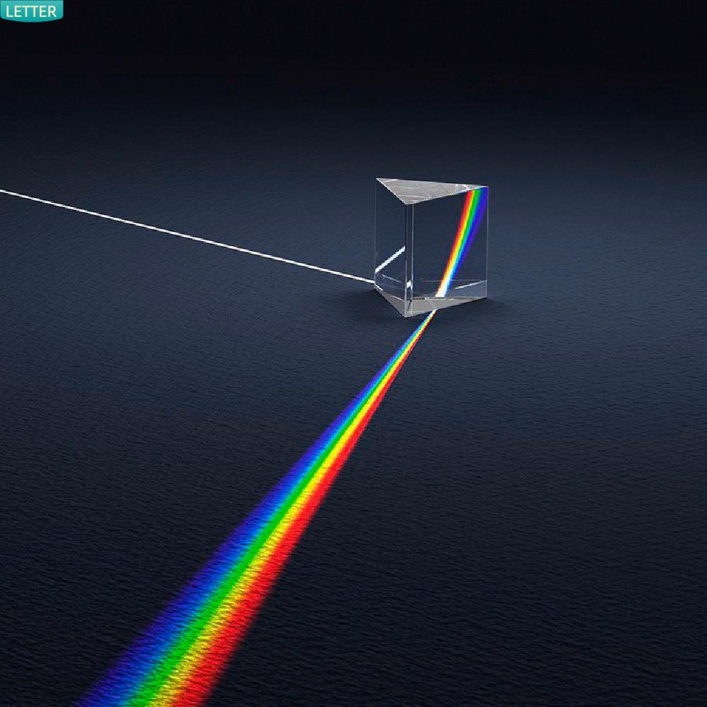 Đồ chơi lăng kính quang học màu cầu vồng dùng làm thí nghiệm vật lý dạy học cho trẻ em