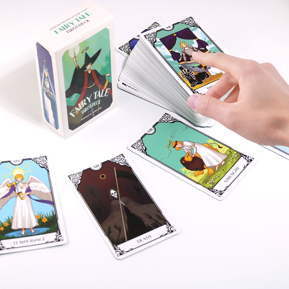 Bộ Bài Fairy Tale Tarot 78 Lá Tặng Đá Thanh Tẩy SB38