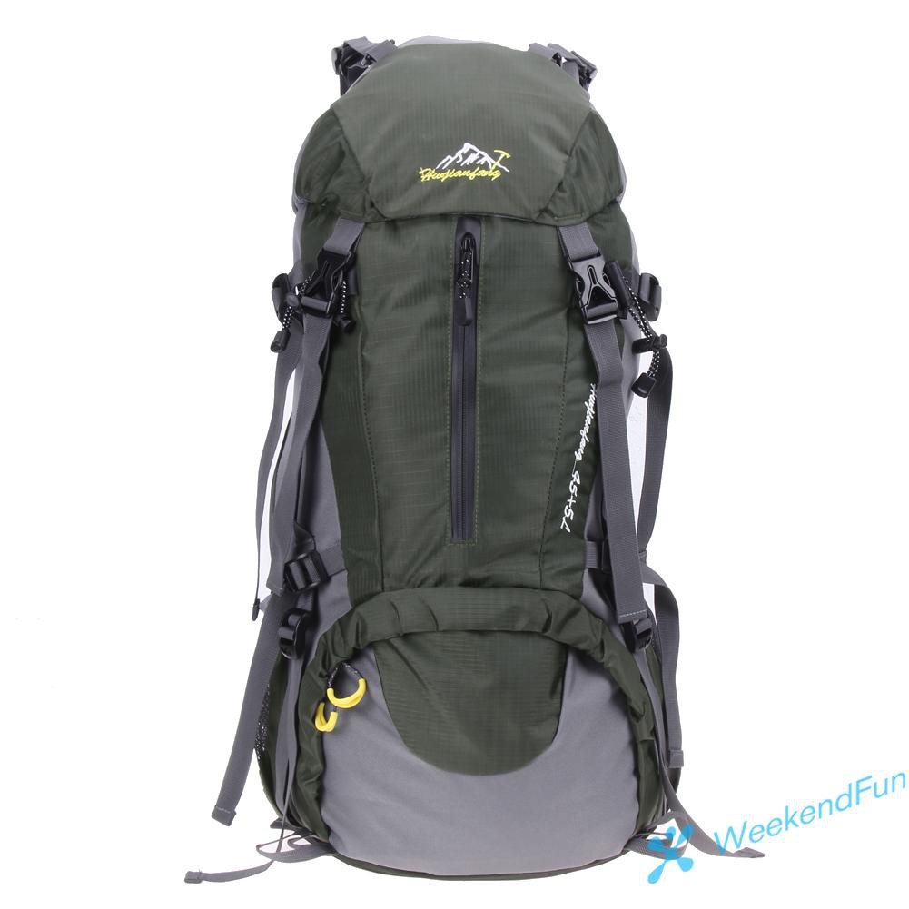 【COD】50L Climbing Outdoor Travel Backpack Sport Camping Hiking Rucksack Bag