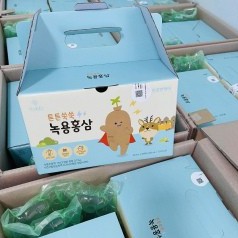 Hồng Sâm Baby Hàn Quốc Cho Bé Biếng Ăn Từ 2 tuổi - Chính Hãng Chunho - Hộp 30 Gói