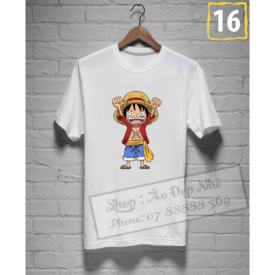 Áo thun ANIME ONE PIECE LUFFY ACE chất đẹp | WebRaoVat - webraovat.net.vn
