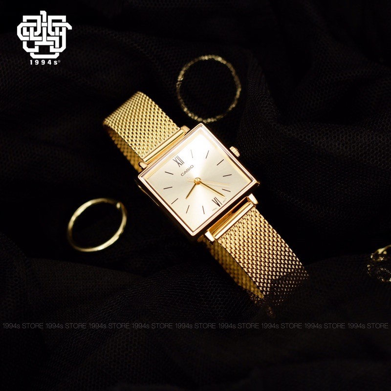 Đồng hồ nữ Casio LTP-E155MG-9A dây thép chính hãng