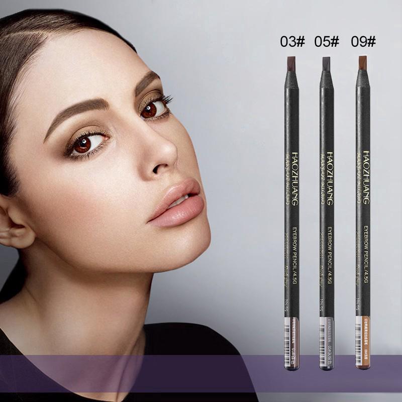[Hàng mới về] Chì kẻ lông mày chống thấm nước thương hiệu HAOZHUANG