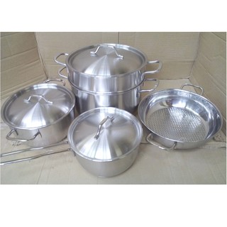 Bộ nồi từ inox Fivestar 5 chiếc vung inox