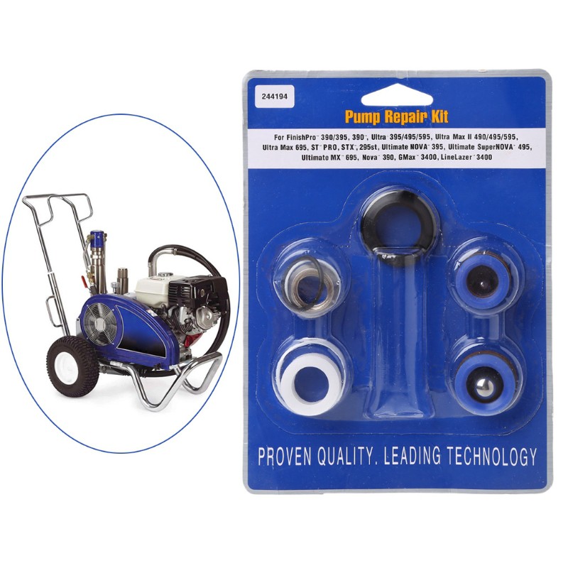 Bộ dụng cụ bơm hơi cho máy phun sơn 390 395 490 495 595