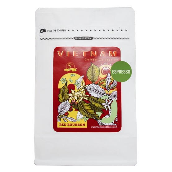 Cà Phê Đặc Sản Arabica dùng cho Espresso The Married Beans (Túi 250gr)