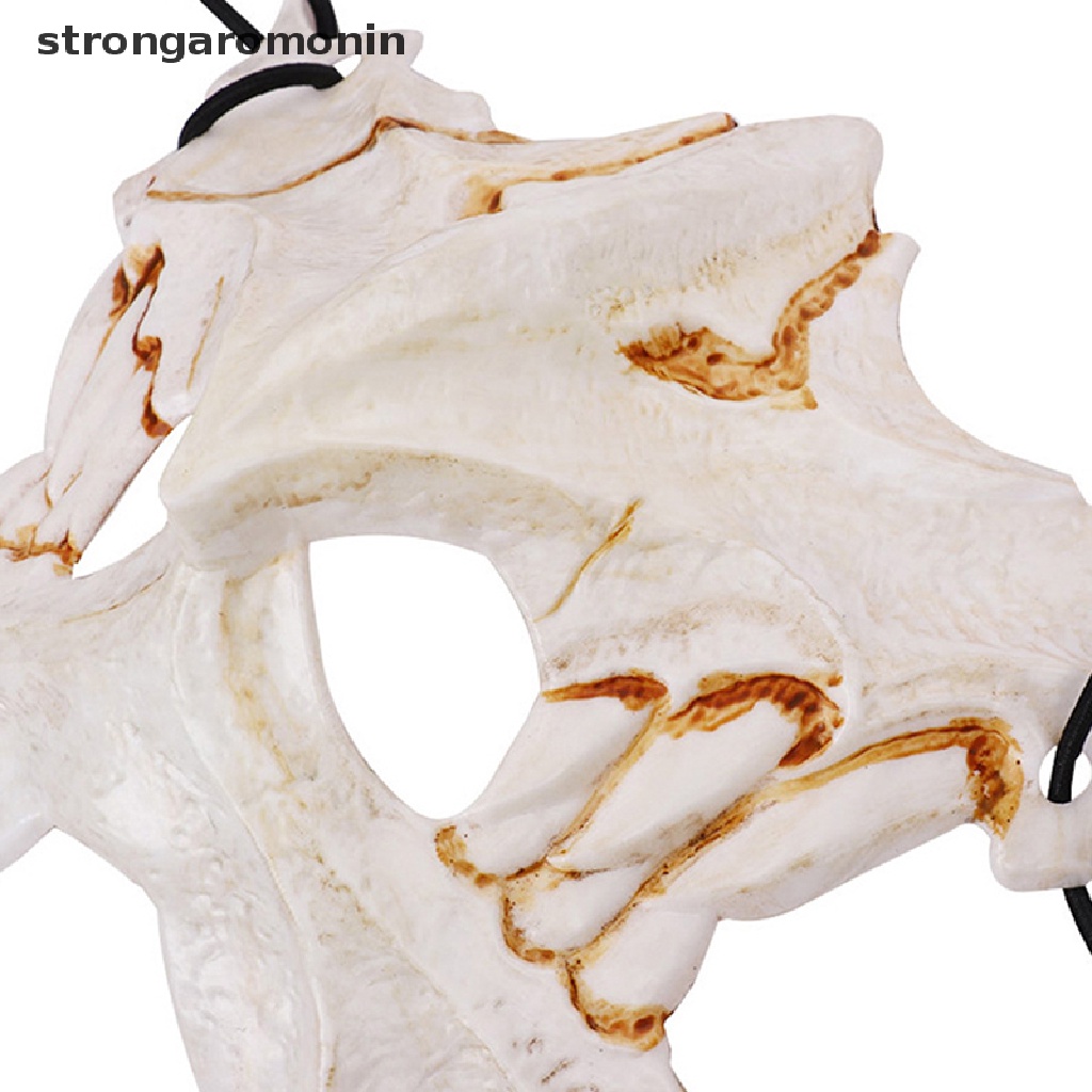 Mặt Nạ Hóa Trang Halloween Hình Đầu Lâu Sói Độc Đáo